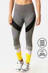Zelocity Quick Dry Gym Leggings - Anthracite Melange — thumbnail 1